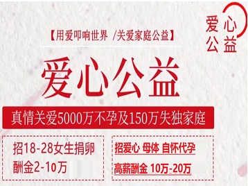 吴桥捐卵助孕生子 爱心志愿者招募